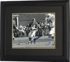Y.A. Tittle signed New York Giants Passing 8X10 B&amp;W Photo Custom Framed - $84.95