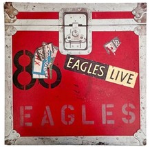 Eagles Live 1980 2LP Set Classic Rock Vinyl Record 33 12&quot; VRF3 - £31.97 GBP