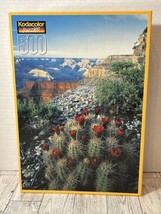 Kodacolor Puzzles “Claretcup Cactus” Grabd Canyon 500 Pieces 1998 13&quot; x 19&quot; New - £10.64 GBP