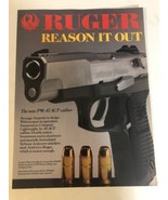 1991 Ruger P90 45 Pistol Vintage Print Ad Advertisement  pa16 - £8.51 GBP