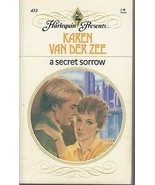 Van Der Zee, Karen - A Secret Sorrow - Harlequin Presents - # 433 - £1.80 GBP