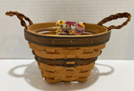 Longaberger Collectors Club 1999 Renewal Basket and Protector Handmade - $21.73