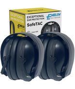 Emblem Outdoor SafeTAC Shooting Ear Protection for gun range. Safety Hea... - $15.99