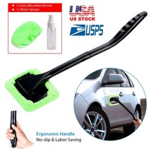 1 Microfiber Windshield Clean Car Auto Wiper Cleaner Glass Window Tool Brush Kit - £13.36 GBP