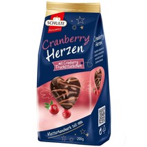 Schulte chocolate gingerbread hearts with cranberries 200g FREE SHIPPING - $12.86