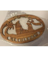 Nativity Scene Wall Sign Carved in  Olive Wood, New from Bethlehem,#HLYL... - $145.95 MXN