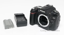 Nikon D90 12.3MP DSLR Camera - Black (Body Only) - £110.12 GBP