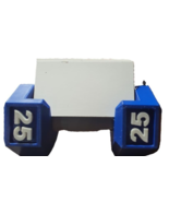 Blue Cowboys Dodgers Inspired Dumbbell Business 25 Card Holder Fitness W... - €12,07 EUR