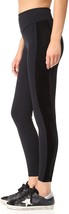 SPANX Ponte Velvet Side Stripe Leggings in Very Black Size Small - £54.41 GBP