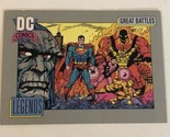 Legends Trading Card DC Comics  1991 #148 Superman Darkseid - $1.97