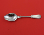 Fiddle Thread and Shell By Various Sterling Place Soup Spoon 7 1/8&quot; - £70.64 GBP