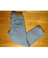 Men&#39;s Levis 560 Loose Fit Denim Jeans SZ 34x32 Blue Cotton Red Tab VTG Y2K - $29.99