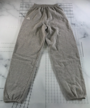 Vintage Adidas Sweatpants Mens Large Heather Grey Elastic Waistband Draw... - £39.10 GBP