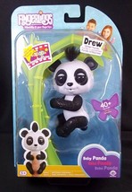 Wow Wee Fingerlings Baby Panda Drew Black White Glitter New 2018 - £12.01 GBP