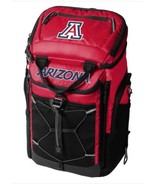 Arizona Wildcats Cooler Backpack Red Black 26-Can NCAA Bottle Opener Picnic - €93,48 EUR