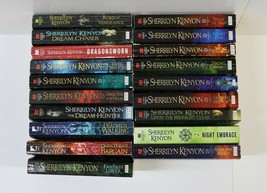 Lot Of 19 Novels By Sherrilyn Kenyon ~ Dream Chaser, Dark Side Of The Moon Book - £32.14 GBP