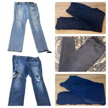 Women’s Jean Lot Of 5, Old Navy Rockstar Jeans, Torrid Denim, Size 18 R - £21.07 GBP