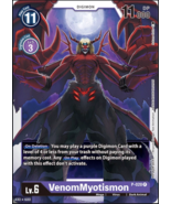 DIGIMON TCG VenomMyotismon P 020 TOURNAMENT PACK CARD - $17.84 CAD