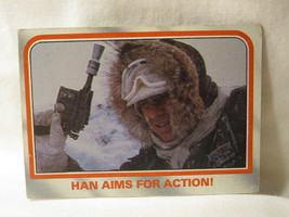 1980 Star Wars - Empire Strikes Back Trading card #32: Han Solo Aims for Action  - £1.58 GBP