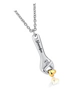 Tool Urn Necklace for Ashes Spanner Cremation - $51.49