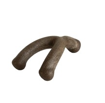 MPP Dog Durable Hefty Wishbone Dental Chew Toys Bacon or Wood Scent Easy Grip He - £12.62 GBP+