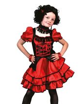 Girls - Western Saloon Girl , Red / Black - $31.38