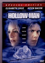 Hollow Man DVD Kevin Bacon/Elisabeth Shue, Special Edition Great Special Effect - £11.64 GBP