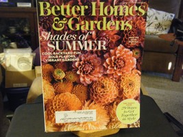 Better Homes &amp; Gardens - Shades of Summer Cover - August 2017 - £6.20 GBP