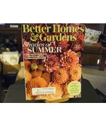 Better Homes & Gardens - Shades of Summer Cover - August 2017 - $7.76