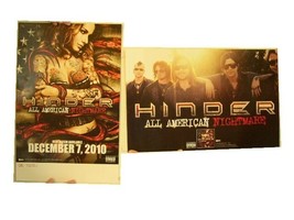 Hinder 2 Sided Poster All American Nightmare - $13.49