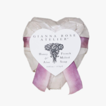 Caswell-Massey Gianna Rose Classic Champagne Pearl Heart Shape Soap Set of 2 NEW - £13.80 GBP