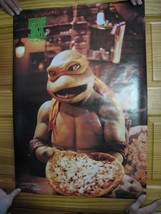 Teenage Mutant Ninja Turtles Poster The Movie TMNT Michelangelo - $179.99