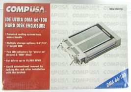 Comp USA IDE Ultra DMA 66/100 Hard Disk Enclosure, 3.5 / 2.5 Disc Drive - £7.78 GBP