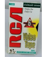 RCA T120 Standard Grade Blank VHS Tape Sealed New - £8.38 GBP