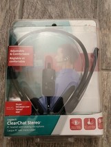 Logitech ClearChat Headband Headset Microphone Voice Rotating Mike NEW S... - £15.89 GBP