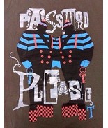 Disney Parks Mad Hatter Tea Party Password Please Mens Shirt Tweedle Dum... - $18.99