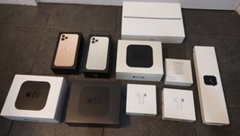 Lot of Apple Box Cases For Iphone Apple TV Apple Watch - $9.75