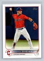 Andres Gimenez #504 2022 Topps Cleveland Guardians - £1.55 GBP