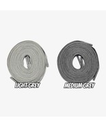 Premium Wax Flat Laces For Air AJ Jordan 1 low Light Meduim Grey Shadow ... - $60.00
