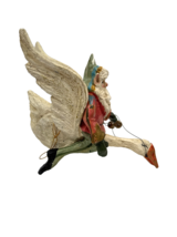 Vintage House Of Hatten Denise Calla Christmas Ornament Santa Goose Fore... - $59.00