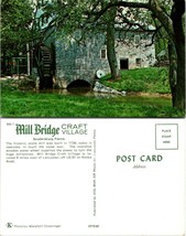 One(1) Pennsylvania(PA) Soudersburg Mill Bridge Craft Village Vintage Postcard - £7.49 GBP