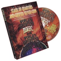 Stack of Quarters and Copper / Silver Coin:  World&#39;s Greatest Magic DVD - £15.54 GBP