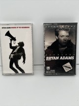 Lot of Two Bryan Adams Cassette Tapes 80s Rock Reckless Waking Up The Neighbours - £7.58 GBP