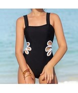 NEW Girls Flower Cut Out One Piece Swimsuit Bathing Suit - $227.89 MXN