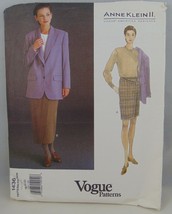 Vogue Pattern 1436 Anne Klein II suit plus size 18-22 - $17.81