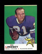 1969 Topps #13 Jim Lindsey Ex Vikings *X52885 - £4.89 GBP