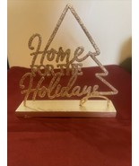 Christmas Table Top Decorations “ Home For The Holidays” - £13.89 GBP