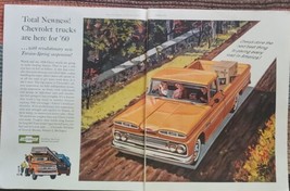 Chevrolet  Truck Print AD Early 1960 - $20.57