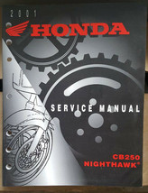 USED 2001 HONDA  CB250 NIGHTHAWK Genuine Honda Dealer Service Manual 61K... - $39.95