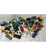 Lot of various cars hot wheels john deere motorcycles planes - $18.70